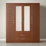 Chocolate 4 Door Wardrobe
