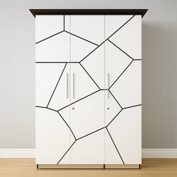 Delta 3 Door Wardrobe