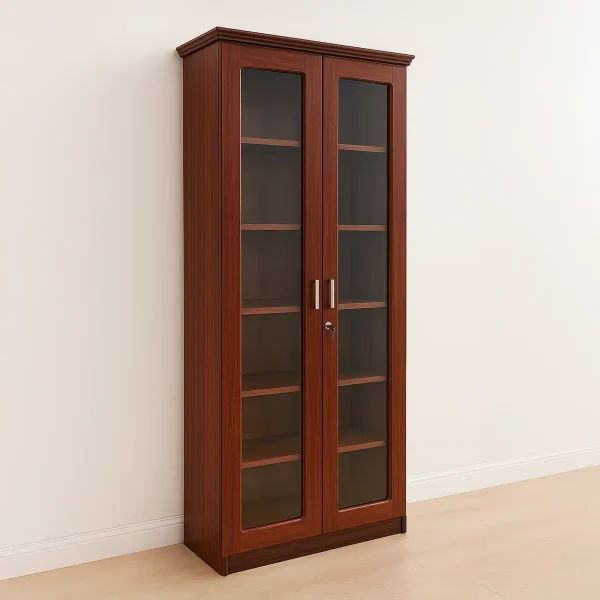 Full Panel Wooden Bookshelf