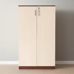 Tall Off-White Shoe Rack