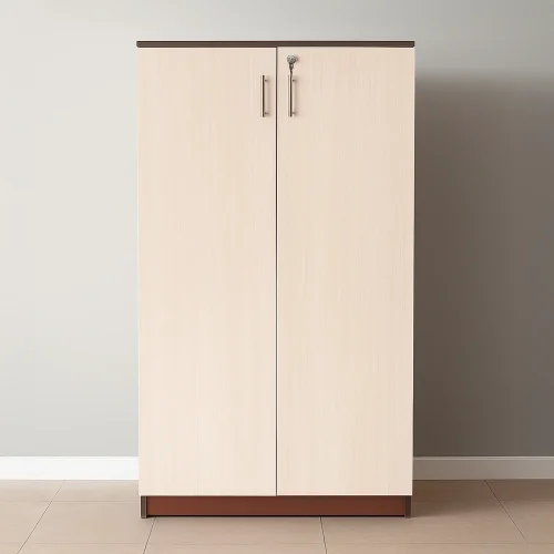 Tall Off-White Shoe Rack