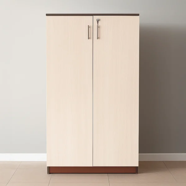 Tall Off-White Shoe Rack