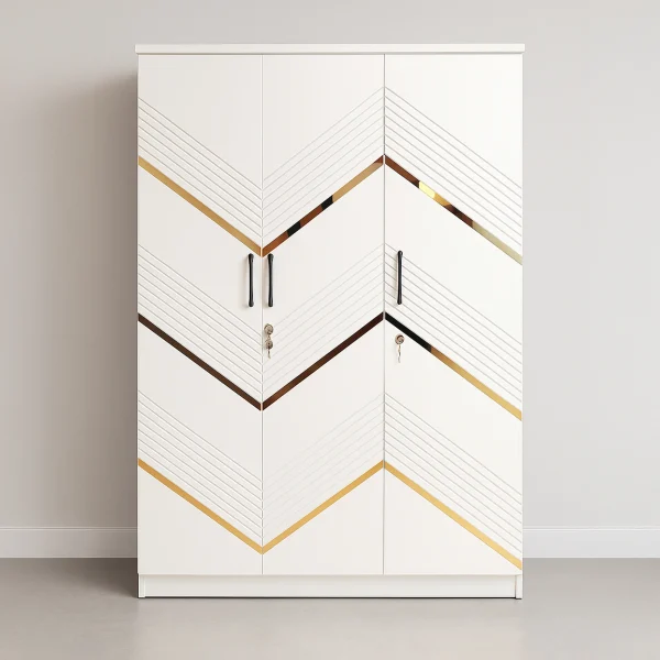 Signature light 3 Door Wardrobe