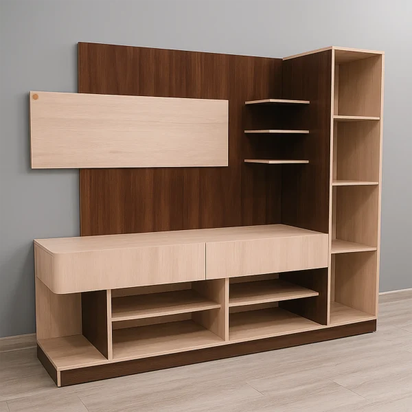 Partical TV Unit without TV