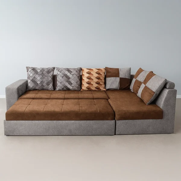 Ashton Modern L-Shaped Sectional Sofa