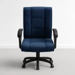 Navy Blue Swivel Desk Chair - Office Chair B-102