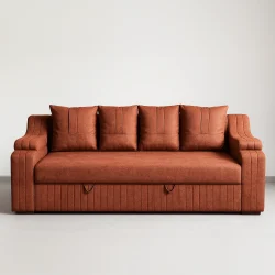Sienna Contemporary Channel Tufted Sofa