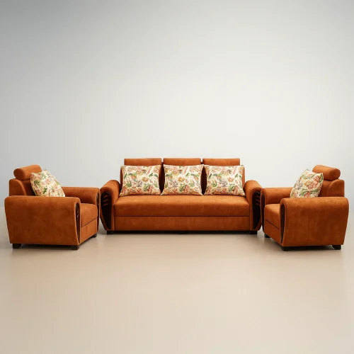 Sofa Set Orange