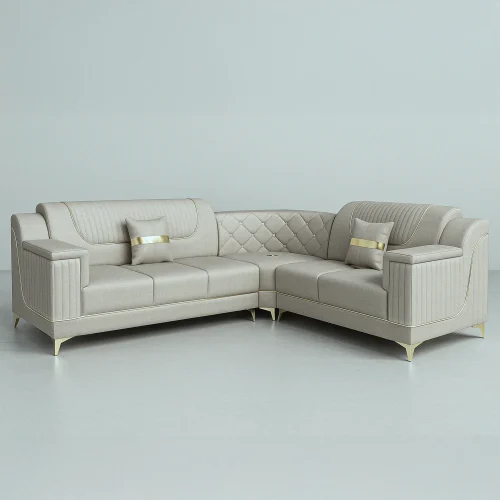 Valencia Grand Tufted Sectional Sofa