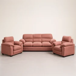 Verona Plush Comfort 3-Piece Sofa Set