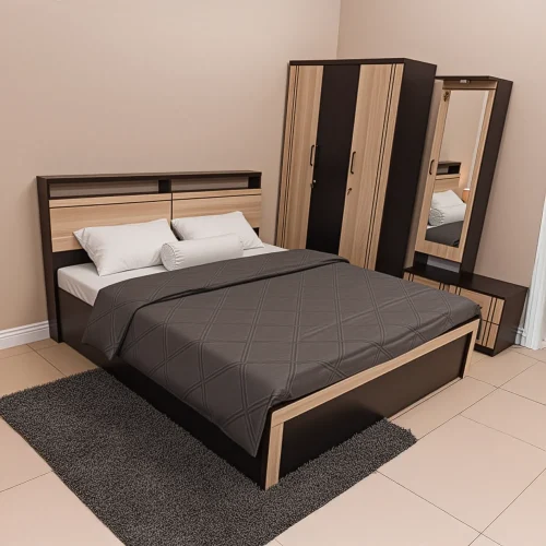 Parker Modern Two-Tone Bedroom Furniture Set